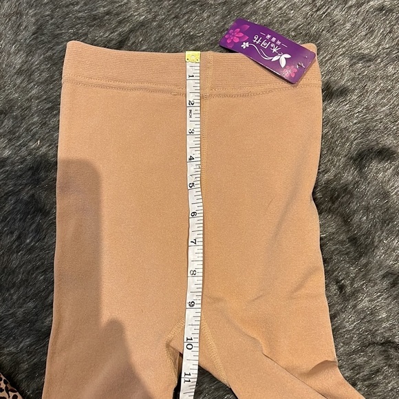 Fashion fleece lined leopard print leggings Sz M - Picture 9 of 12